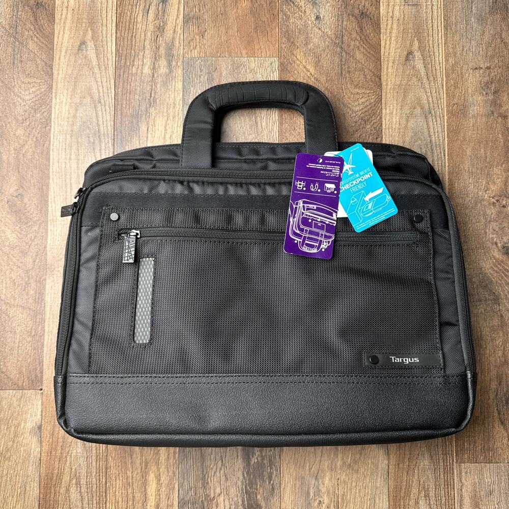 Targus Travel Laptop Bag‎ Checkpoint Computer Briefcase Unisex's Size 15.6" NWT